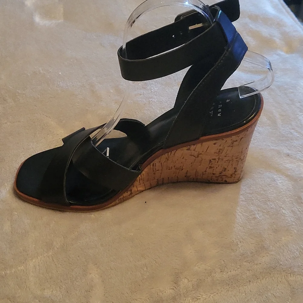 A New Day Strappy Wedge Sandals
